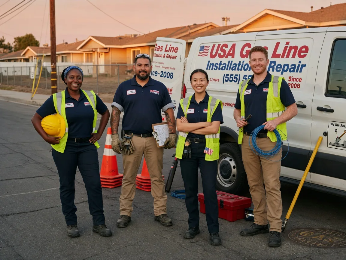 Gas Line Installation company in Springport, MI